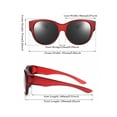 thumbnail image 7 of TINHAO Sunglasses Fit over Glasses Wear over glasses with Polarized UV400 Protection lens, 7 of 7