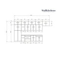 thumbnail image 4 of Kitchen Serene Collection Black Color Base Size 15Ft Wide, 4 of 5