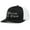 Black/White, variant on Mens Christian Hat Warrior for Christ Mens Christian Mesh Back Trucker Hat Baseball Cap-Black/Black