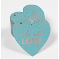 thumbnail image 2 of Inkdotpot Made With Love Wedding Bottle Tag Real Rose Gold Foil Favor Hang Tags Pack Of 50, 2 of 6