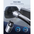 thumbnail image 3 of Adaptador de carga Ecogenix Tesla a J1772 80A 240V plateado, 3 of 7