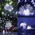thumbnail image 6 of Rirool 2-Pack 33ft Cool White LED Fairy String Lights, Battery Operated Copper Wire Fairy Lights with Remote, 8 Modes, Timer, IP65 Waterproof Decor for Bedroom, Wedding, Patio, Garden, 6 of 8