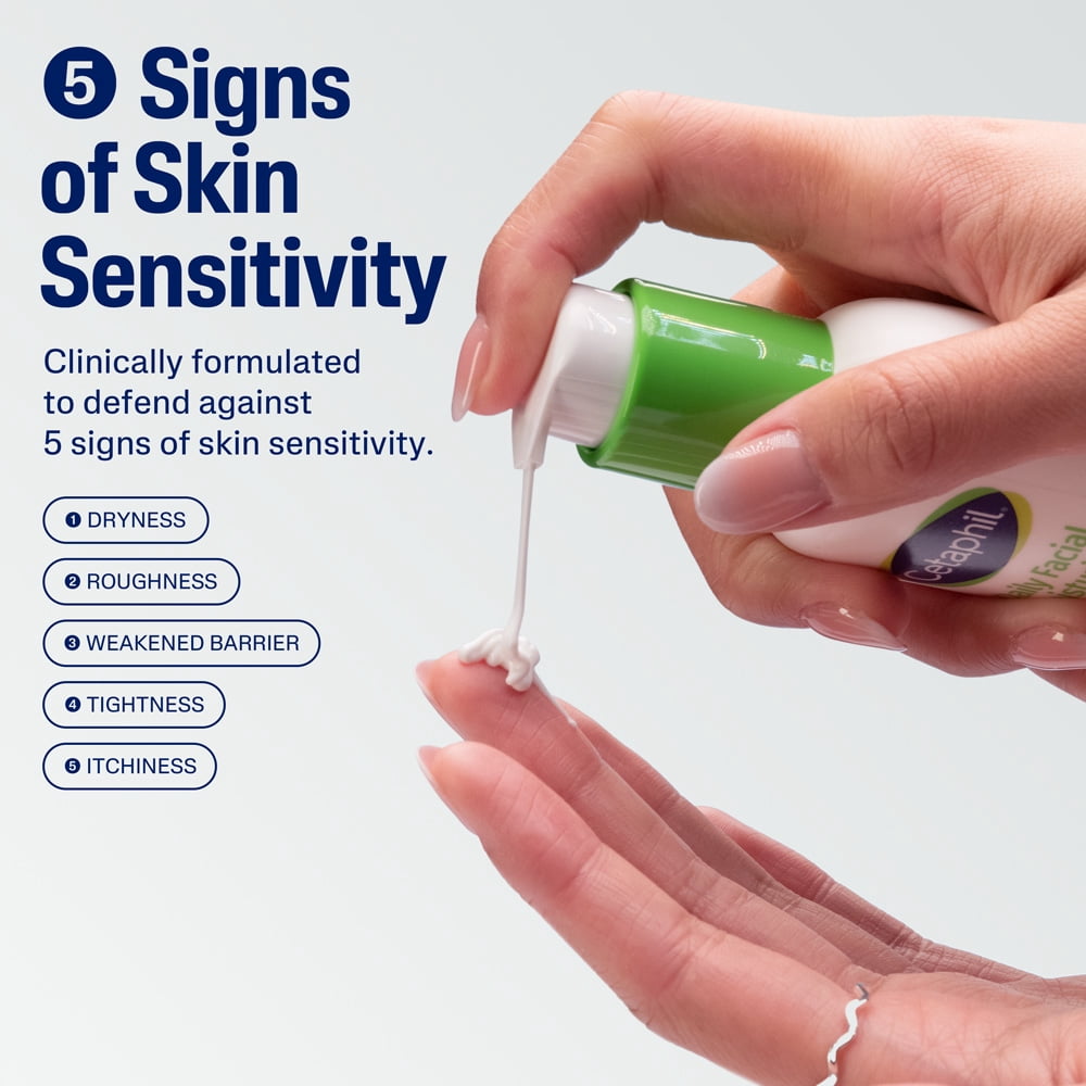 Hydratant facial quotidien Cetaphil FPS 15 | Hydratant léger pour le visage avec protection à large spectre | Sans huile, ni parfum, ni parabènes | Non comédogène | Recommandé par les dermatologues