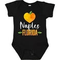 thumbnail image 3 of Inktastic Naples Florida Orange in Heart Boys or Girls Baby Bodysuit, 3 of 5