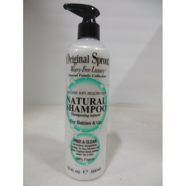 Original Sprout Natural Shampoo, 12 oz Pack of 2