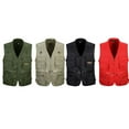 thumbnail image 2 of Tasche Casual Fishing Vest Outdoor Photography Travel Waistcoat Jacket XL, 2 of 4
