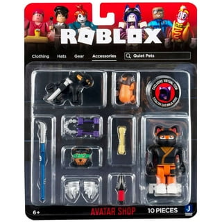  Roblox Action Collection - Heroes of Robloxia: Taser Tessla  Deluxe Mystery Figure Pack + Mystery Figure Bundle [Includes 2 Exclusive  Virtual Items] : Toys & Games