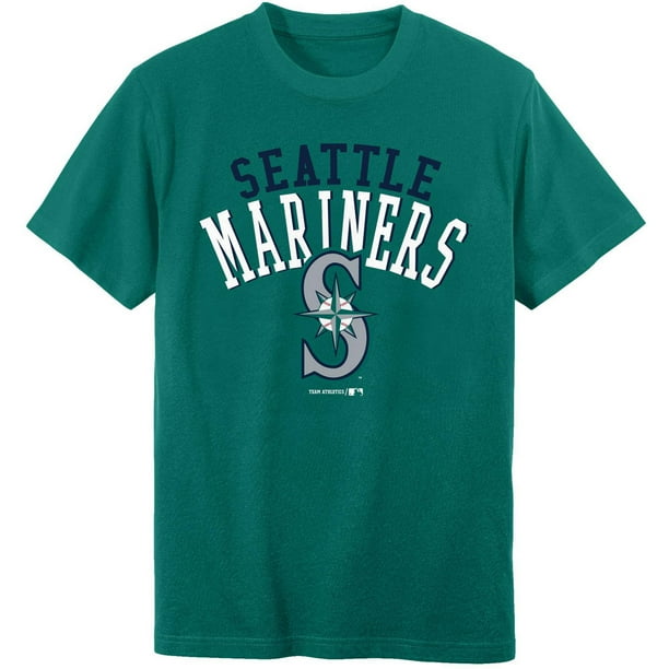 MLB MLB Seattle Mariners Boys 418 Short Sleeve Alternate Color Tee