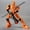 Orange, variant on 1 Pc Articulated Robot Model Kit — 13 Joints Movable Action Figure, DIY Assembly Mechanical Puppet for Stress Relief & Creative Fun(Red)