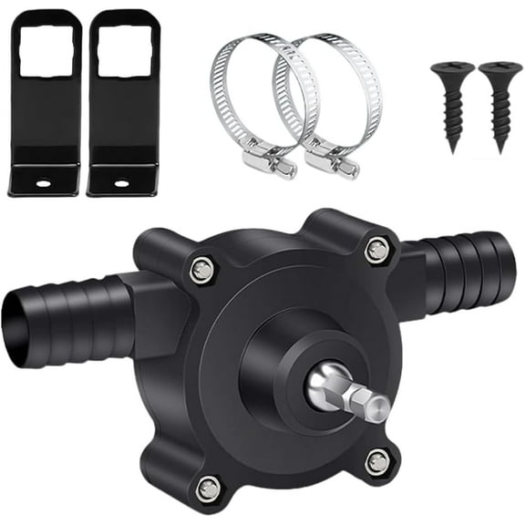 Drill Pump for Water Transfer, Self-Priming Electric Drill Powered Pump, Portable Hand Drill Water Pumps for Gasoline, Oil, Diesel, Aquarium, Garden – Heavy-Duty Transfer Pumps (1pc)