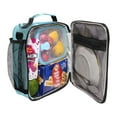 thumbnail image 4 of ALAZA Dolphins Swim Lunch Box Insulated Lunch Bag Reusable Thermal Cooler Tote School Picnic, 4 of 6