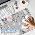thumbnail image 4 of Long Mouse Pads for Desk,Pioneer Flower Floral Print Pattern Desk Mats on Top Of Desks, Desk Mouse Pad Extra Large with 3mm Non-Slip Base and Stitched Edge for Gaming,Office,Work,Home 35.4"x15.7", 4 of 6