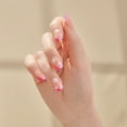 thumbnail image 2 of KISS imPRESS No Glue Needed Press On Nails, Design, Young Ones, Pink, Medium Squoval, 30 Count, 2 of 5