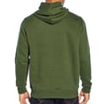 thumbnail image 2 of Gap Men's Applique Fleece 1969 Logo Pullover Hoodie W/ Kangaroo Pocket (Olive, XXL), 2 of 5
