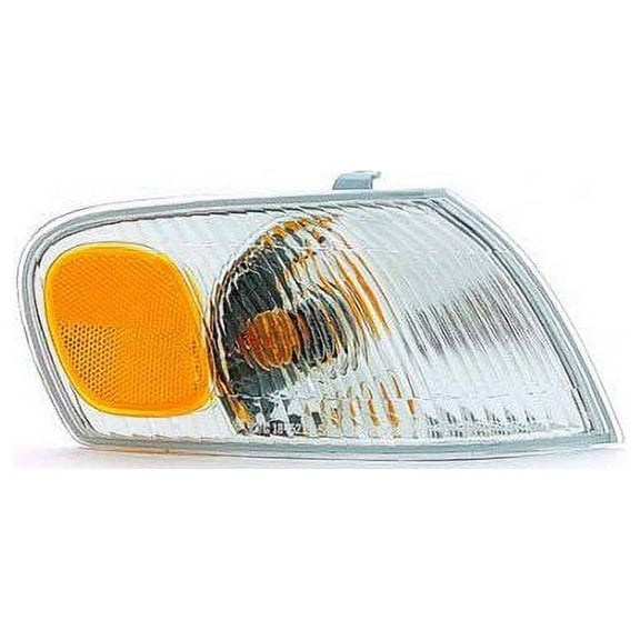 Front Right Passenger Side Turn Signal Assembly - Corner of Fender Mounted - Compatible with 1998 - 2000 Toyota Corolla 1999