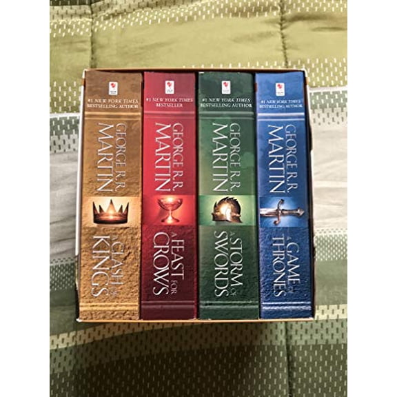 Pre-Owned Song of Ice & Fire 4v: A Game of Thrones, a Clash of Kings, a Storm of Swords, and a Feast for Crows (Paperback) by George R R Martin