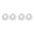 thumbnail image 3 of Pendientes de cristal Minnieouse para mujer joyería de moda boda regalo personalizados madre e hija plata CBP227473, 3 of 6