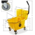 thumbnail image 6 of Dryser Commercial Mop Bucket with Side Press Wringer, 26 Quart, Yellow, 6 of 8