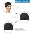 thumbnail image 3 of Dalrosia 9PCS Women Chemo Hat Stretchy Turban Beanie,Pre Tied Chemo Head Scarf Beanie Skull Cover Cap for Women Hair Loss, 3 of 6