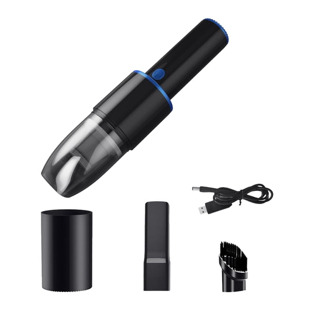 Aspiradora de coche de 10000Pa, mini aspiradora USB de mano portátil, aspiradora de succión fuerte de 120 W para mascotas, polvo de pelo, limpieza de grava, oficina en casa Eccomum Aspiradora