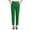 *Green, variant on Women's Plus High Waisted Dress Pants , Pull On Work Trousers For Women,Ladies' Slim Fit Ankle Pants with Pockets,Army Green,XL-5XL