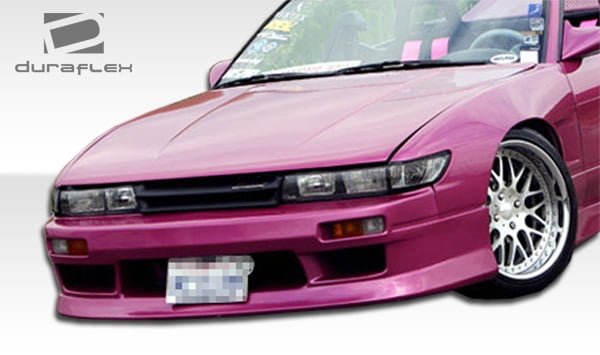Compatible With Replacement For 19 1990 1991 1992 1993 1994 Nissan 240sx S13 Duraflex Silvia S13 Conversion V Speed Kit 4 Piece Brightt Frp Walmart Com