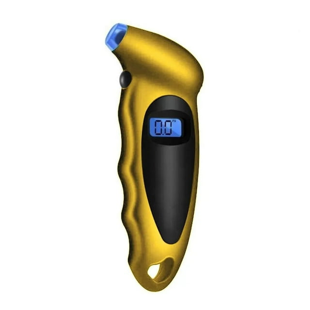 2PCS Backlit Tire Pressure Gauge, High-Precision Digital Monitoring, Car Air Meter, LCD Display ,Easy to Operate