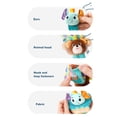 thumbnail image 3 of Baby Wrist Rattles Toy, Baby Wrist Rattles Toy Colorful Pattern Soft Early Educational Rattles Foot Finder Socks Set, 3 of 8