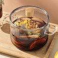 Glass Pots for Cooking on Stove with Lids Glass Pot Cooking with Lid
