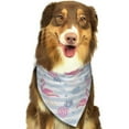 thumbnail image 6 of Naloa Flamingo and Pineapple Dog Bandanas 1PC Washable Triangle Dog Scarfs Premium Durable Fabric, for Small Medium Large Dogs and Cats, 6 of 6