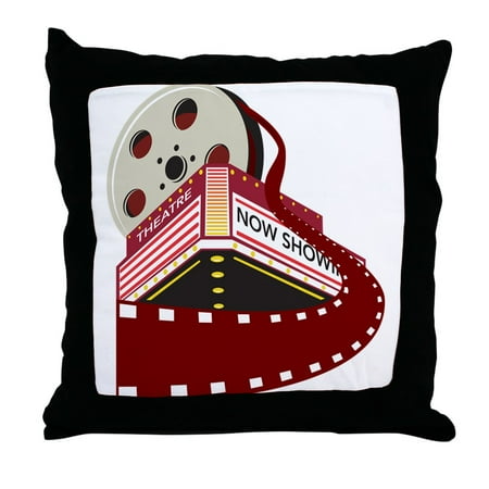 CafePress - Theater Cinema Film - Decor Throw Pillow (18"x18")