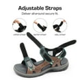 thumbnail image 2 of DREAM PAIRS Men’s Arch Support Hiking Sandals Sport Outdoor Athletic Comfortable Summer Beach Water Sandals, 2 of 6