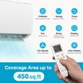 thumbnail image 5 of Flamemore Air Conditioner 9000 BTU Mini Split AC/Heating System, 450 Sq.ft Coverage, 19 SEER2, 115V, 5 of 10