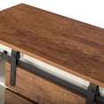 thumbnail image 4 of Branax Farmhouse Accent Cabinet with Sliding Barn Door, Buffet Server Table Buffet Sideboard with Storage for Kitchen and Living room, Multiple Colors, 4 of 7