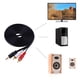 thumbnail image 5 of Cable de audio y video 2RCA de 3,5 mm Cable adaptador universal para DVD de audio (1,5 m), 5 of 6