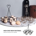 thumbnail image 3 of CRAFTHROU 1Ud Soporte De Hierro Para Huevos Negro Fácil De Usar En Cocina Y Comedor, 3 of 8