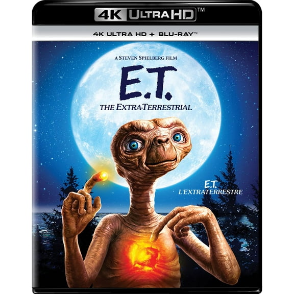 E.T. The Extra-Terrestrial - 40th Anniversary Edition 4K Ultra HD   Blu-ray (4K Ultra HD)