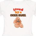 thumbnail image 4 of Inktastic Cocker Spaniel Dog Lover Gifts Boys or Girls Long Sleeve Baby Bodysuit, 4 of 5