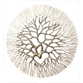 thumbnail image 1 of Art Mural en Métal : Corail en Fer Forgé 17 Pouces, 1 of 8