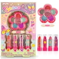 thumbnail image 1 of Hot Focus Kit de maquillaje para niños pequeños – Kit de maquillaje para niñas con lápices labiales que cambian de humor y paleta de sombras de ojos colorida – Juego de maquillaje y juego de simulació, 1 of 5