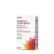 GNC Womens Ultra Mega Energy and Metabolism Multivitamin for Women, 90 Count,