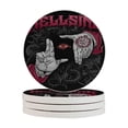 thumbnail image 1 of Posavasos de tierra de diatomeas absorbente Hellsing, aislamiento antideslizante de tierra de diatomeas inodoro que protege la superficie de la mesa contra daños Talla única, 1 of 7