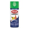 Krylon Fluorescent Spray Paint, Flat, Green, 11 oz.