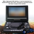 thumbnail image 3 of 7.8 Inch 16:9 Widescreen DVD Player 270° Rotatable LCD Screen Home Car TV DVD Player Portable VCD MP3 Viewer With Game Function ,Swivel Screen, 3 of 5