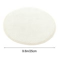 thumbnail image 2 of DcGZvy Chair Pads 25cm/9.84in Small Seat Pad Round Seat Cushion Cute Chair Pad Solid Color Kitchen Chair Cushions Non Slip for Suitable for Balcony, Living Room And Bedroom Home Decor, 2 of 4