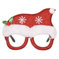 thumbnail image 2 of Dserhfy Christmas Party Santa Claus Snowman Glasses Adult Kids Gift Xmas Decor Eyewear, 2 of 8
