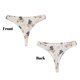 thumbnail image 3 of Fotbe Hippos Driving A Car Tanga Sin Costuras para Mujer con Estampado – Panties Invisibles, Transpirables y Cómodos para Uso Diario-Large, 3 of 6