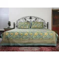 thumbnail image 2 of Exotic India Pure Cotton Bedsheet Queen Size with Flower Pattern Printed and Two Pillow Cover, 2 of 6