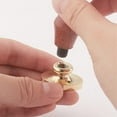 thumbnail image 6 of 1PC Golden Brass Wax Seal Stamp Retro Stamp Head Moon Pattern 20x30mm For Cards Envelope, 6 of 7