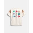 thumbnail image 2 of Wonder Nation Little Boys Colorblock Graphic Tee with Short Sleeves, Sizes 4-10, 2 of 3